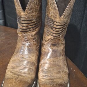 Ariat Distressed Brown Cowboy Boots